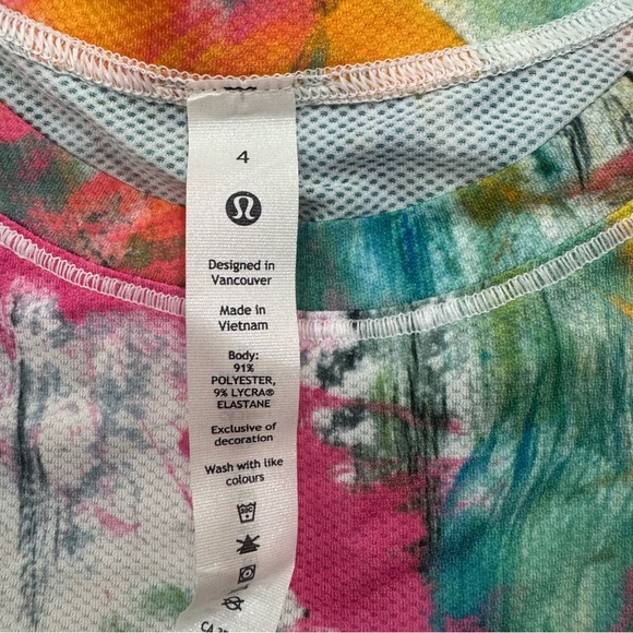 Lululemon High Neck Run And Train T - Picture 4 of 5